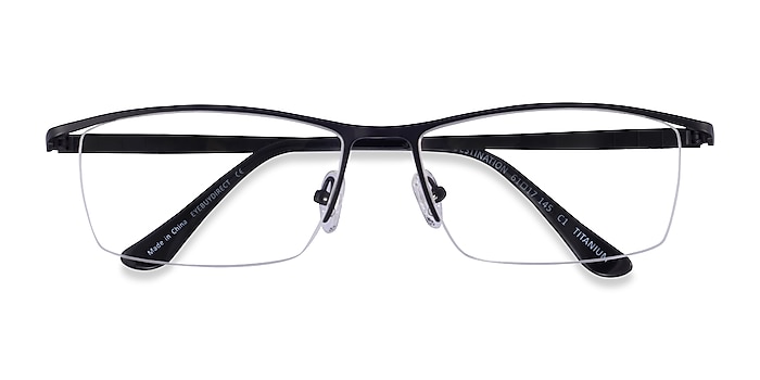 Matte Black Destination -  Titanium Eyeglasses