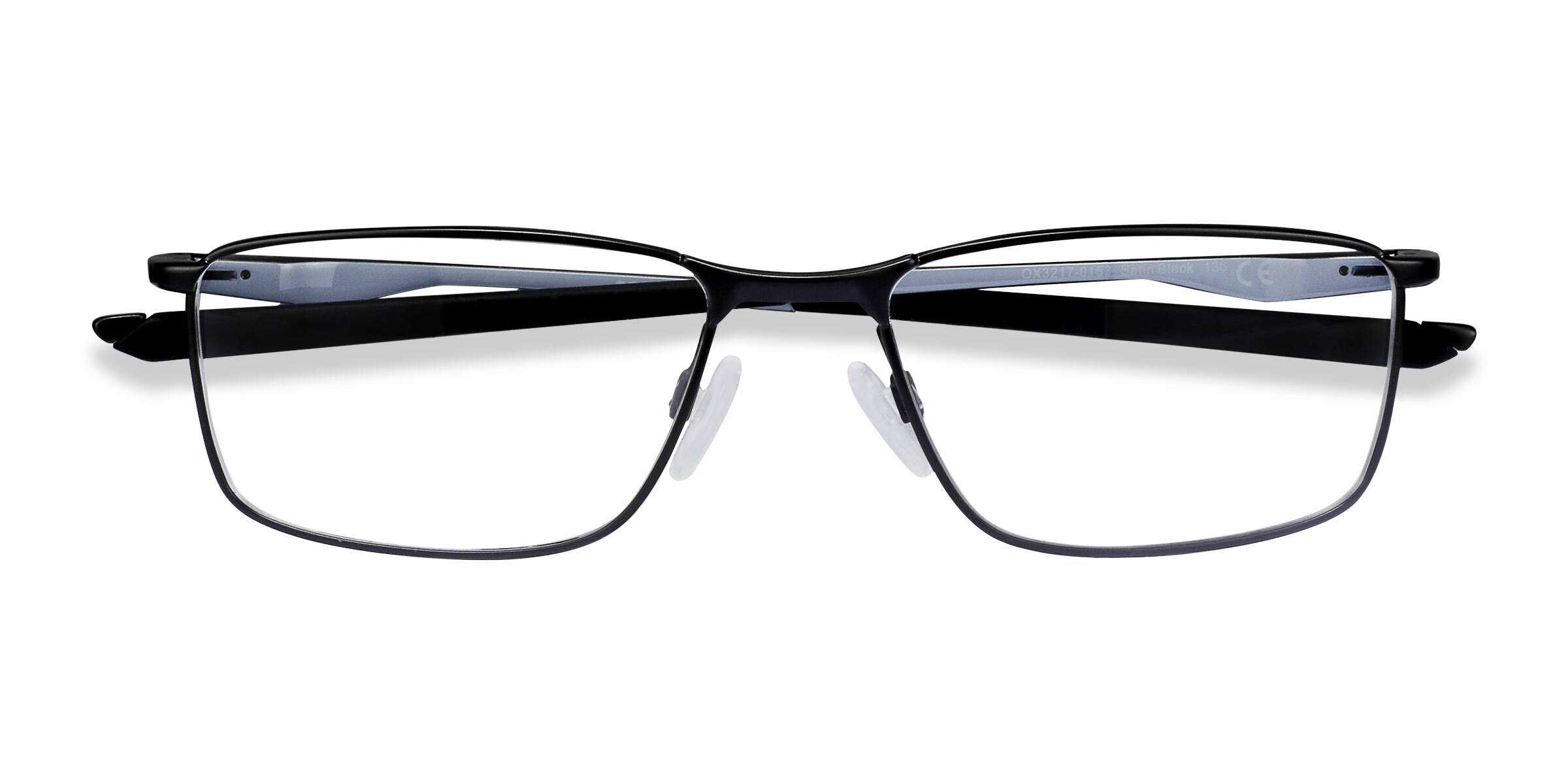 Oakley Socket 5.0 - Rectangle Satin Black & Gray Frame Glasses For 