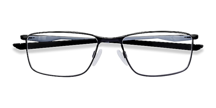 Satin Black & Gray Oakley Socket 5.0 -  Metal Eyeglasses