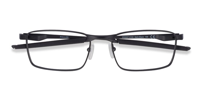 Satin Black Oakley Fuller -  Metal Eyeglasses