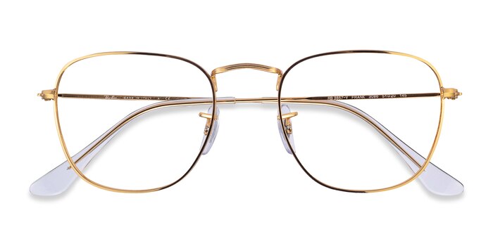 Gold Ray-Ban RB3857V -  Metal Eyeglasses