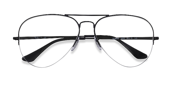 Black Ray-Ban RB6589 -  Vintage Metal Eyeglasses
