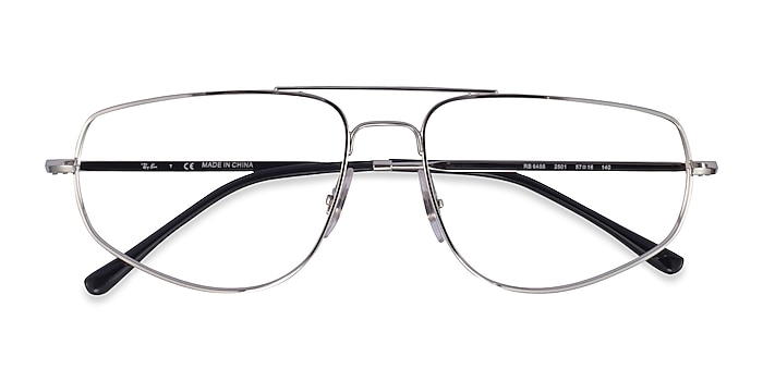 Silver Ray-Ban RB6455 -  Metal Eyeglasses
