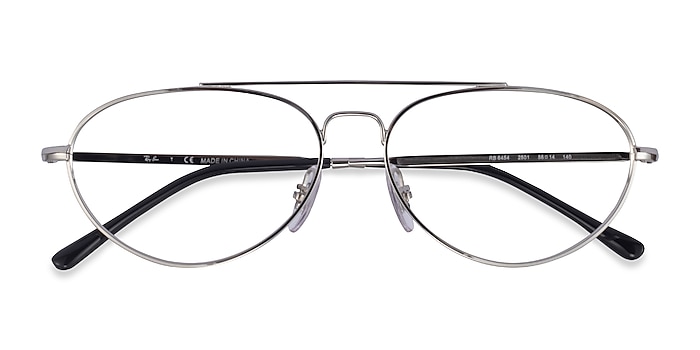 Silver Ray-Ban RB6454 -  Metal Eyeglasses
