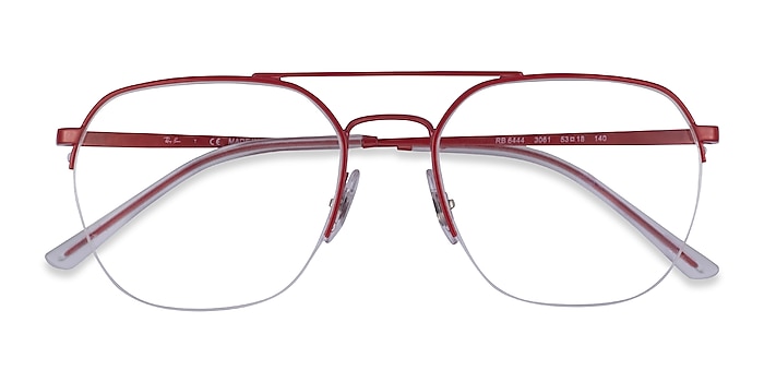 Red Ray-Ban RB6444 -  Metal Eyeglasses