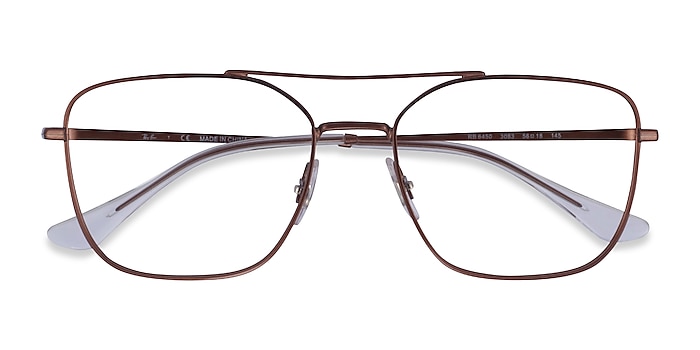 Brown Ray-Ban RB6450 -  Metal Eyeglasses