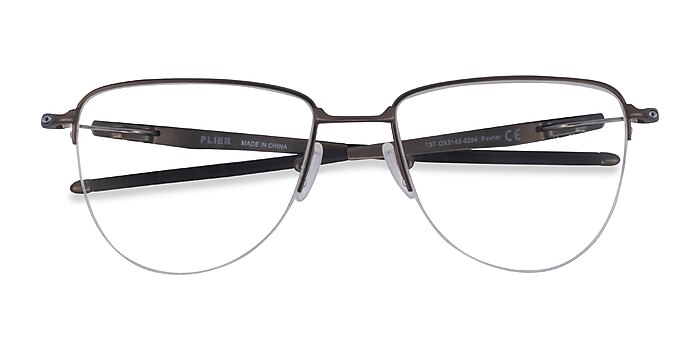 Gunmetal Oakley Plier -  Titanium Eyeglasses