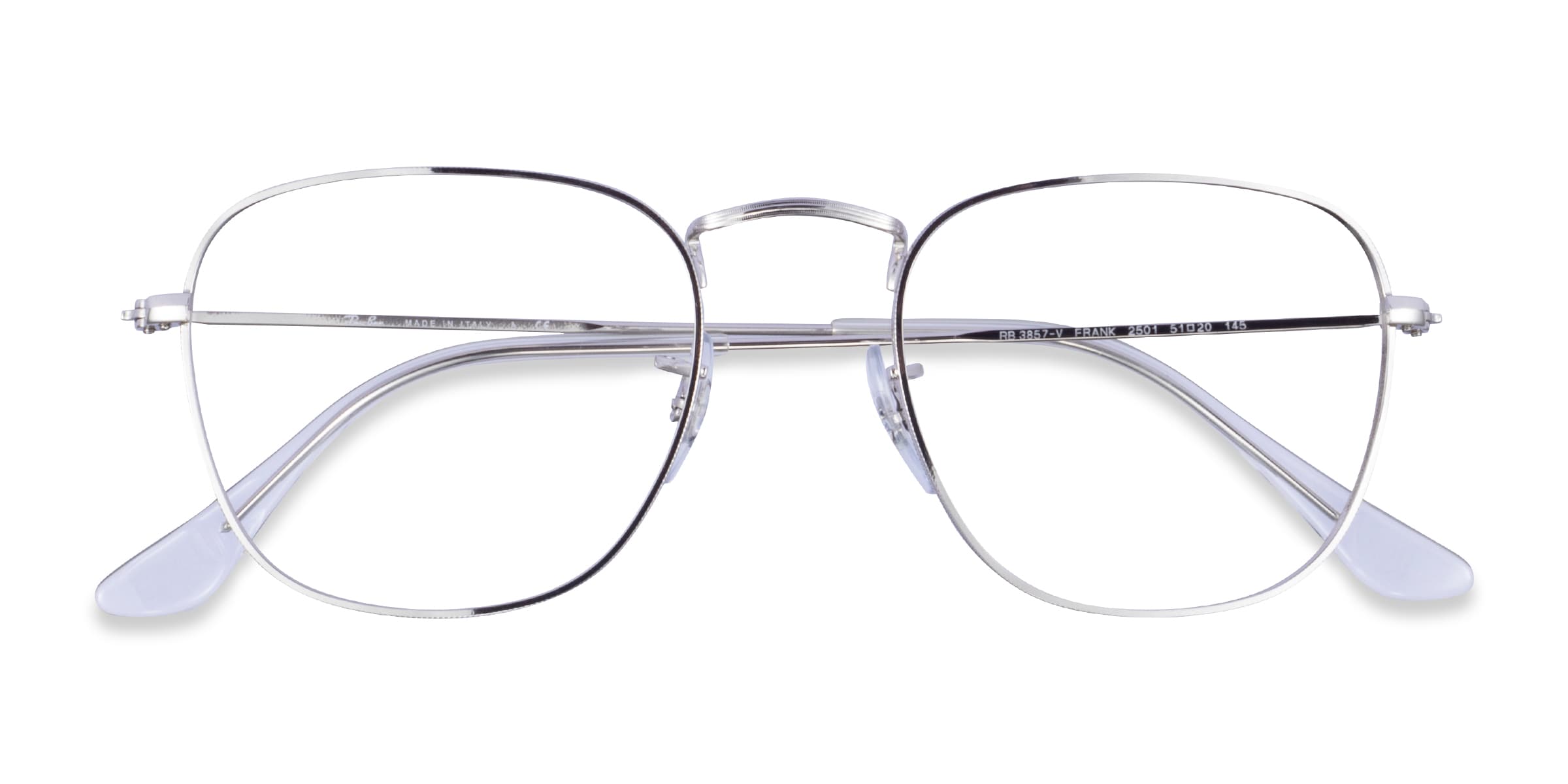 Silver store frame glasses