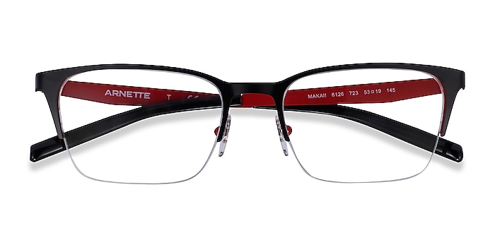 Matte Black ARNETTE Makaii -  Metal Eyeglasses