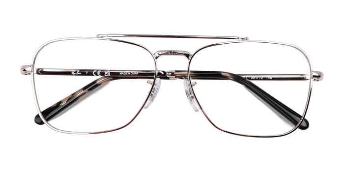 Silver Ray-Ban RB3636V -  Metal Eyeglasses