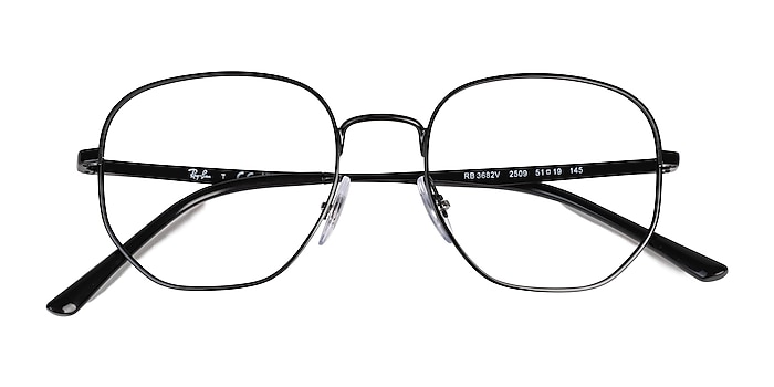 Black Ray-Ban RB3682V -  Metal Eyeglasses