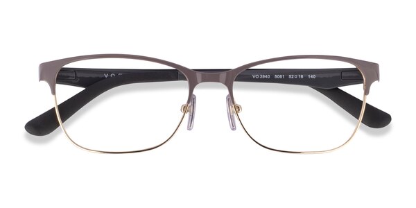 Vogue Eyewear VO3940 - Cat Eye Dark Gray Frame Eyeglasses ...