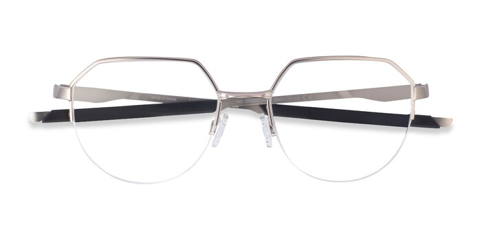 Satin Chrome Oakley Inner Foil -  Metal Eyeglasses