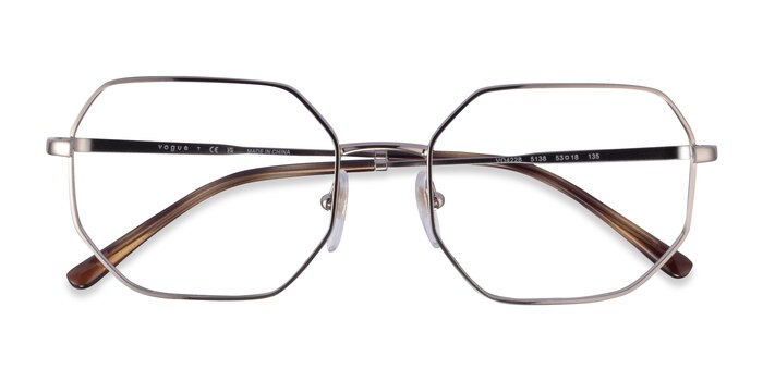 Light Brown Vogue Eyewear VO4228 -  Metal Eyeglasses