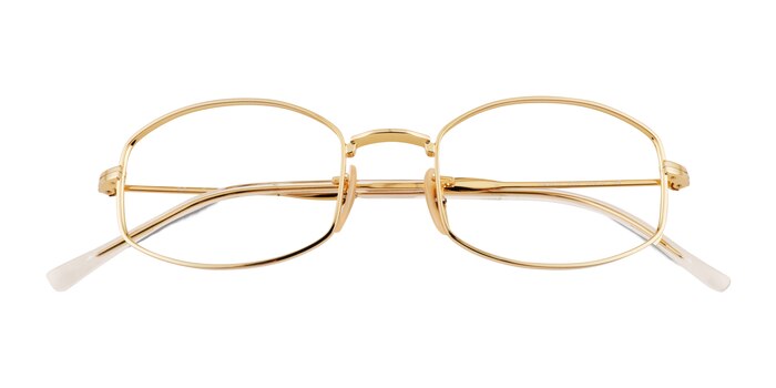 Gold Ray-Ban RB6510 -  Metal Eyeglasses