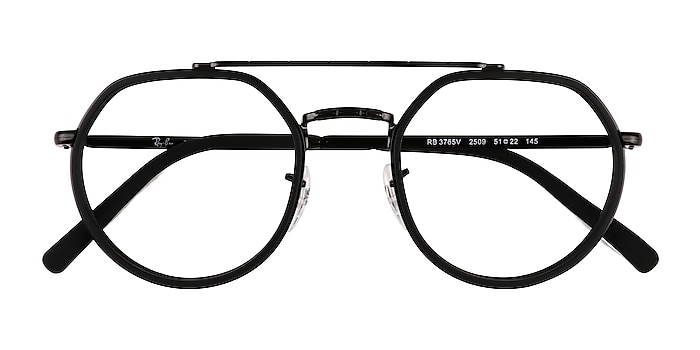 Black Ray-Ban RB3765V -  Metal Eyeglasses