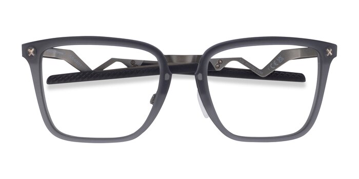 Satin Gray Oakley Cognitive -  Metal Eyeglasses