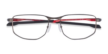 Brown Gunmetal Oakley Addams -  Métal Lunettes de vue