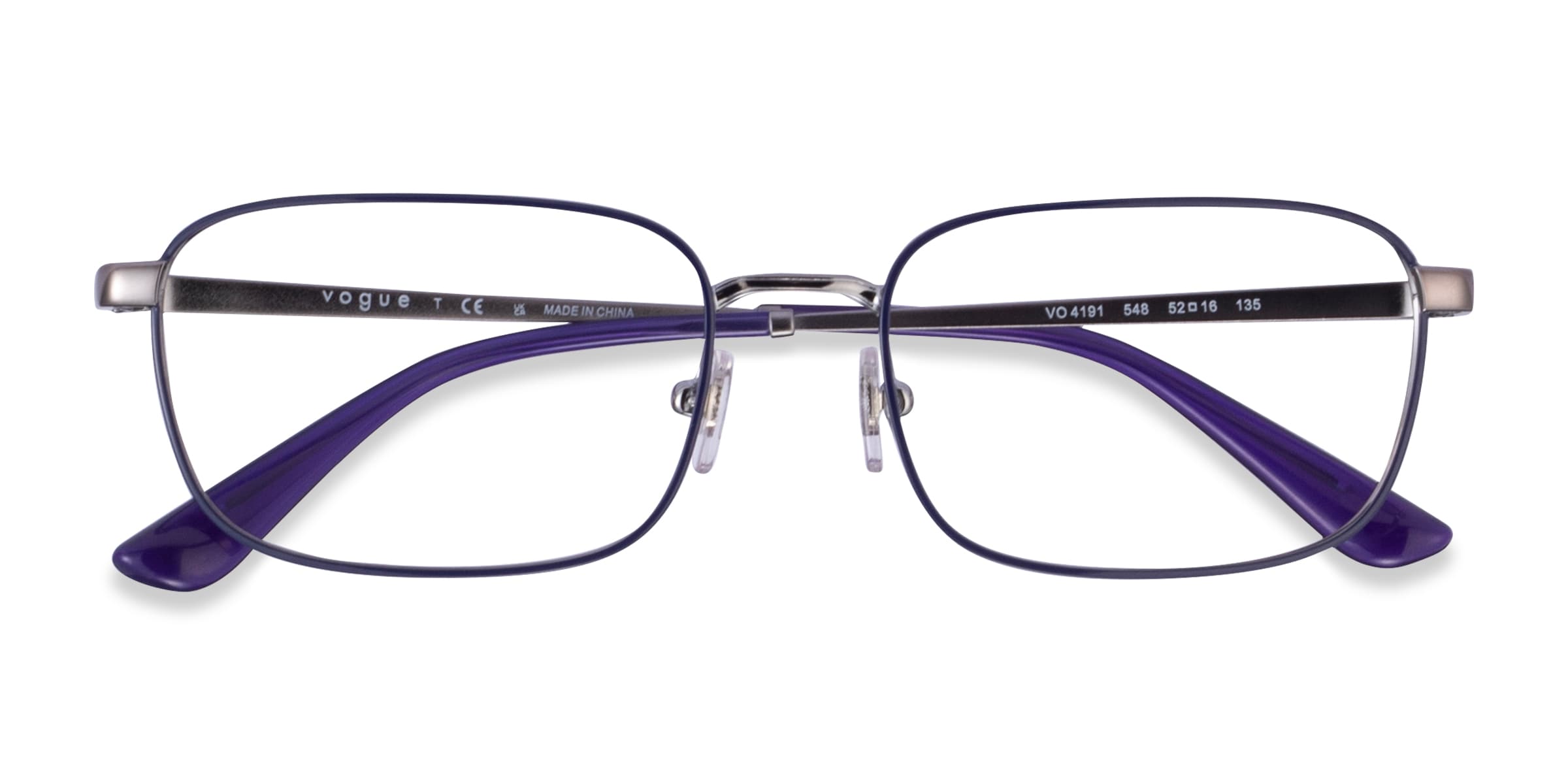 Purple metal cheap eyeglass frames