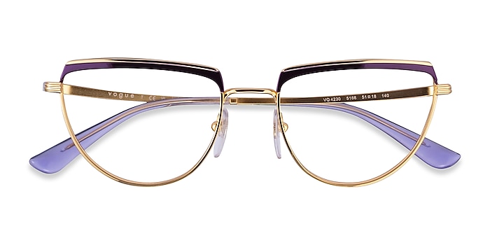 Purple Gold Vogue Eyewear VO4230 -  Metal Eyeglasses