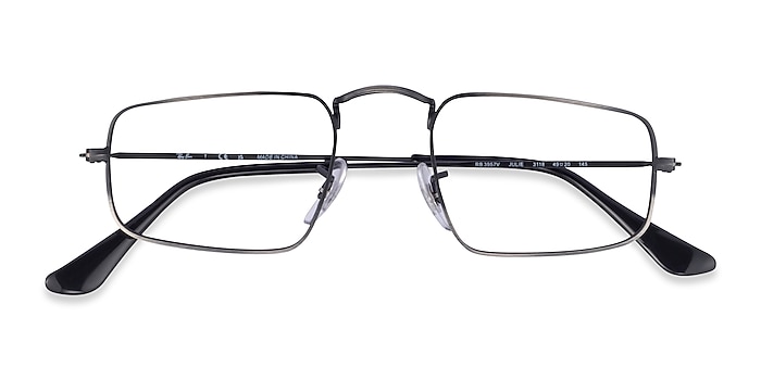 Gunmetal Ray-Ban RB3957V Julie -  Metal Eyeglasses