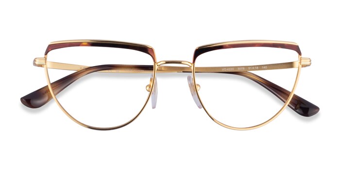 Tortoise Gold Vogue Eyewear VO4230 -  Métal Lunettes de vue