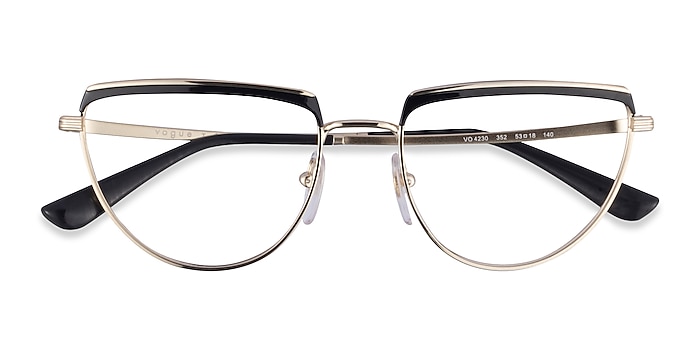 Black Pale Gold Vogue Eyewear VO4230 -  Metal Eyeglasses