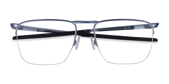 Blue Oakley Voon -  Metal Eyeglasses
