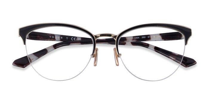 Black Gold Vogue Eyewear VO4304 -  Metal Eyeglasses