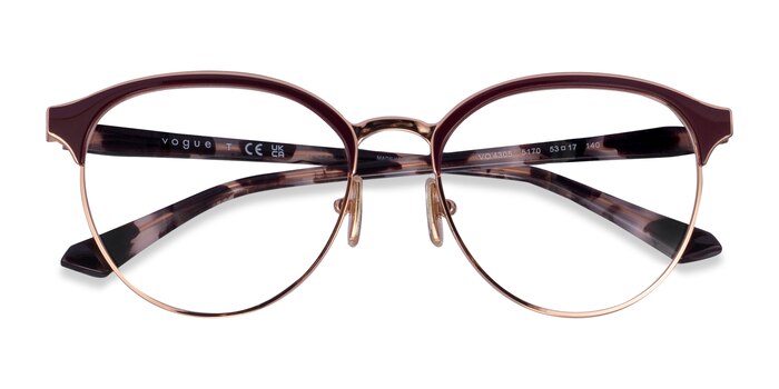 Purple Rose Gold Vogue Eyewear VO4305 -  Metal Eyeglasses