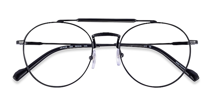Shiny Black Vogue Eyewear VO4239 -  Metal Eyeglasses