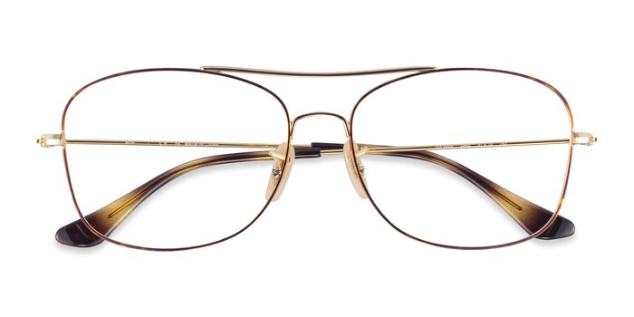 Tortoise Gold Ray-Ban RB6499 -  Metal Eyeglasses