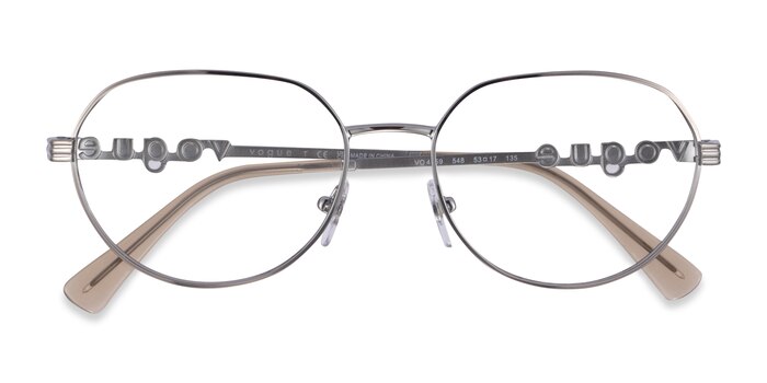 Shiny Silver Vogue Eyewear VO4259 -  Metal Eyeglasses