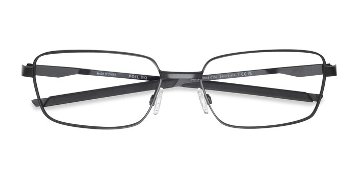 Noir Oakley Foil Rq -  Métal Lunettes de vue