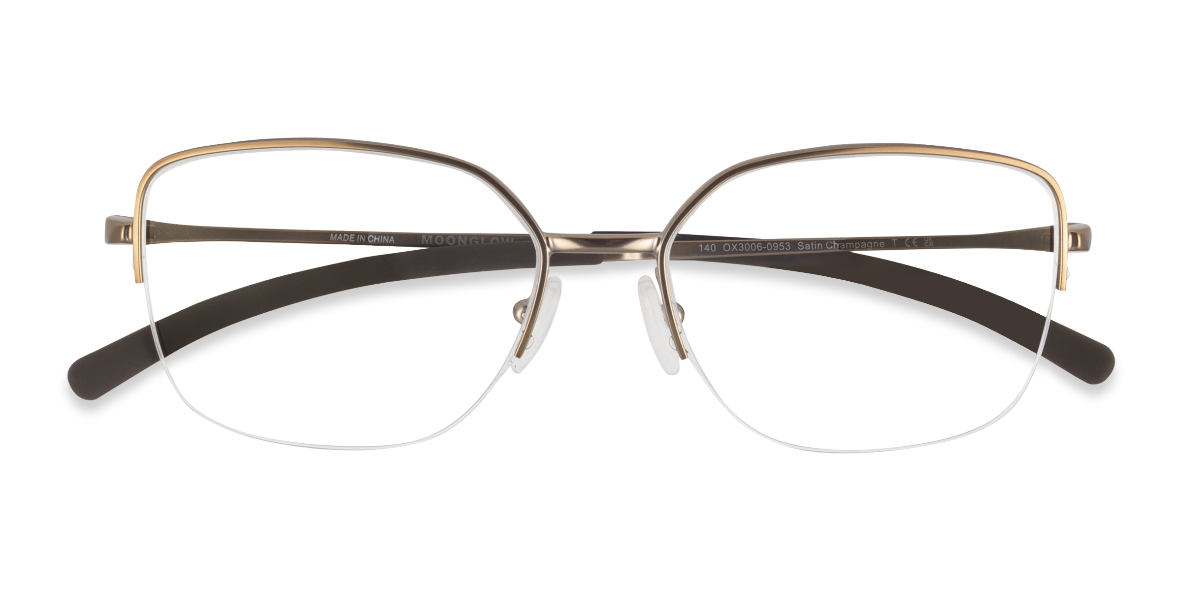 Oakley Moonglow - Square Satin Light Berry Frame Glasses For  display picture 2