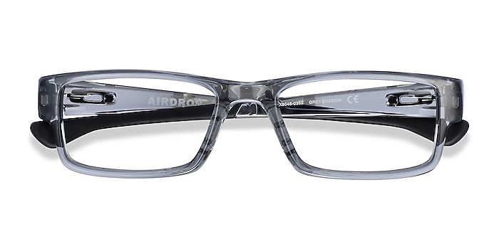 Gray Shadow Oakley Airdrop -  Plastic Eyeglasses