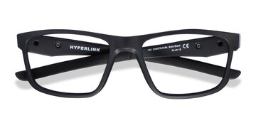 Satin Black Oakley Hyperlink -  Plastique Lunettes de vue