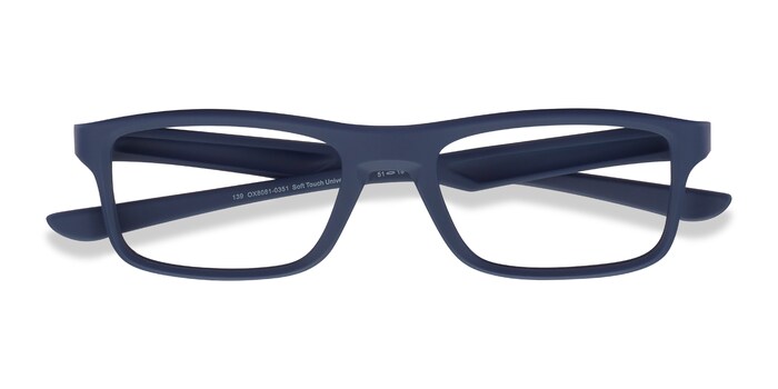 Oakley Plank  - Rectangle Universal Blue Frame Glasses For Men |  Eyebuydirect Canada