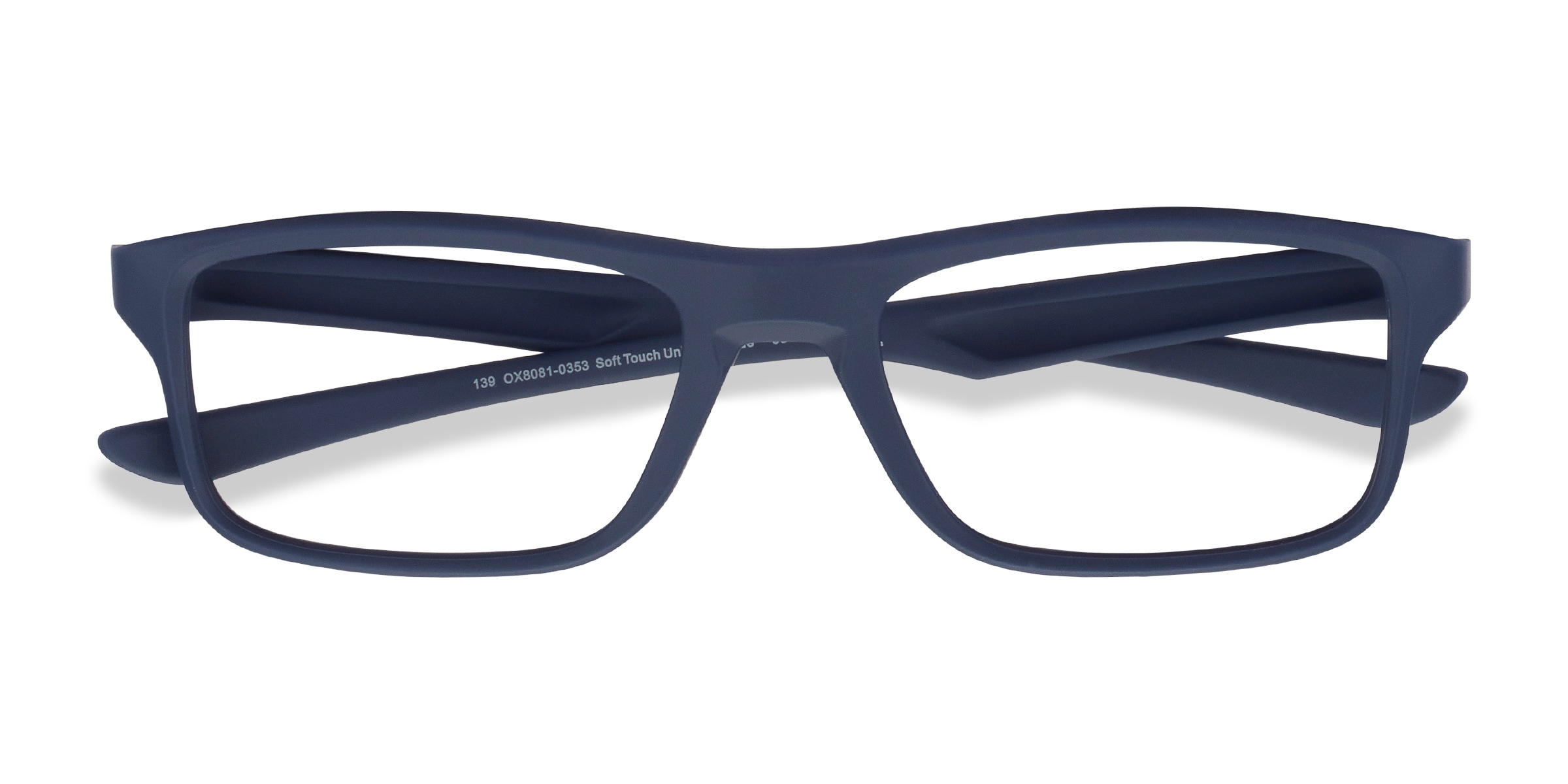 Blue plastic glasses frames deals