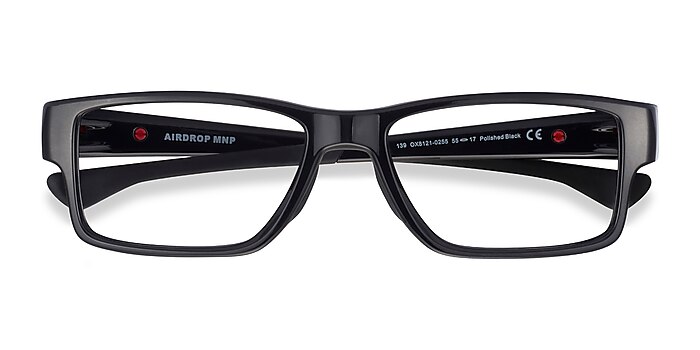 Polished Black Oakley Airdrop Mnp -  Plastic Eyeglasses