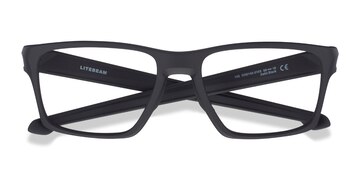 Satin Black Oakley Litebeam -  Plastique Lunettes de vue