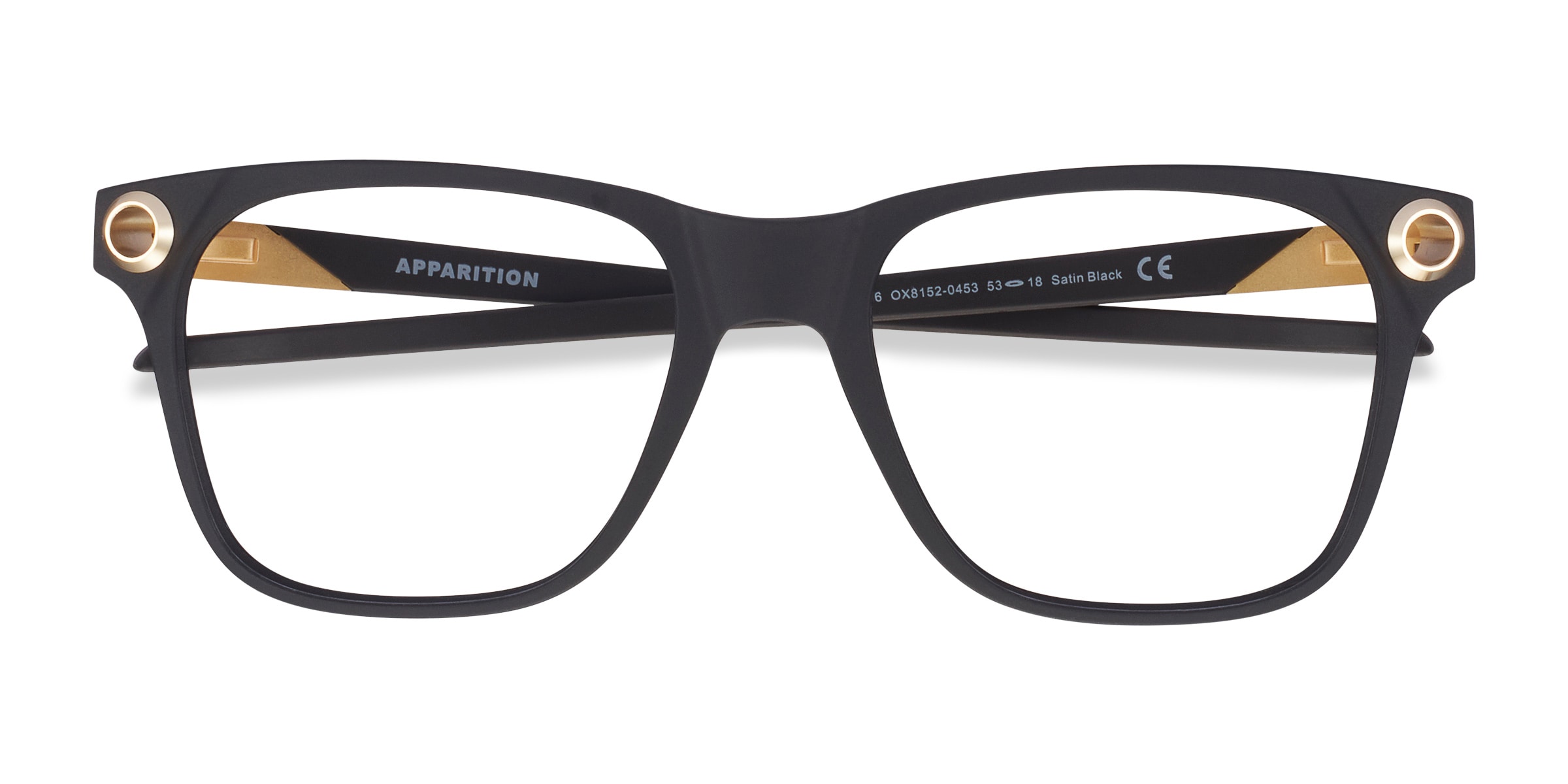 Oakley Apparition - Square Satin Black Frame Glasses For Men | Eyebuydirect  Canada