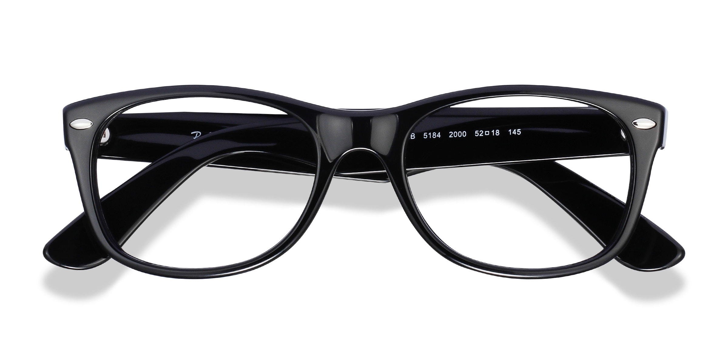 Ray-Ban RB5184 Wayfarer - Square Black Frame Eyeglasses