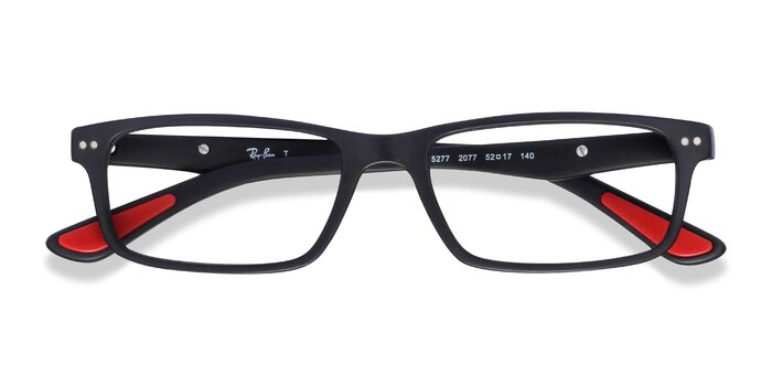 Matte Black Ray-Ban RB5277 -  Acetate Eyeglasses