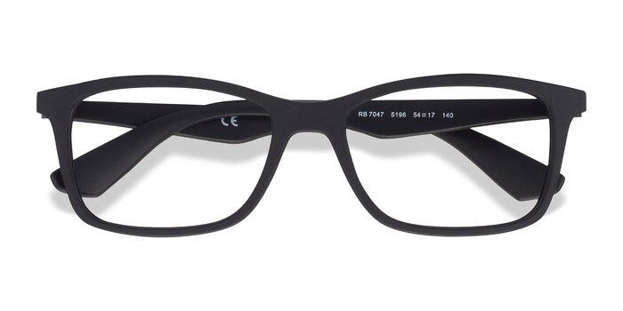 Black Ray-Ban RB7047 -  Lightweight Plastic Eyeglasses