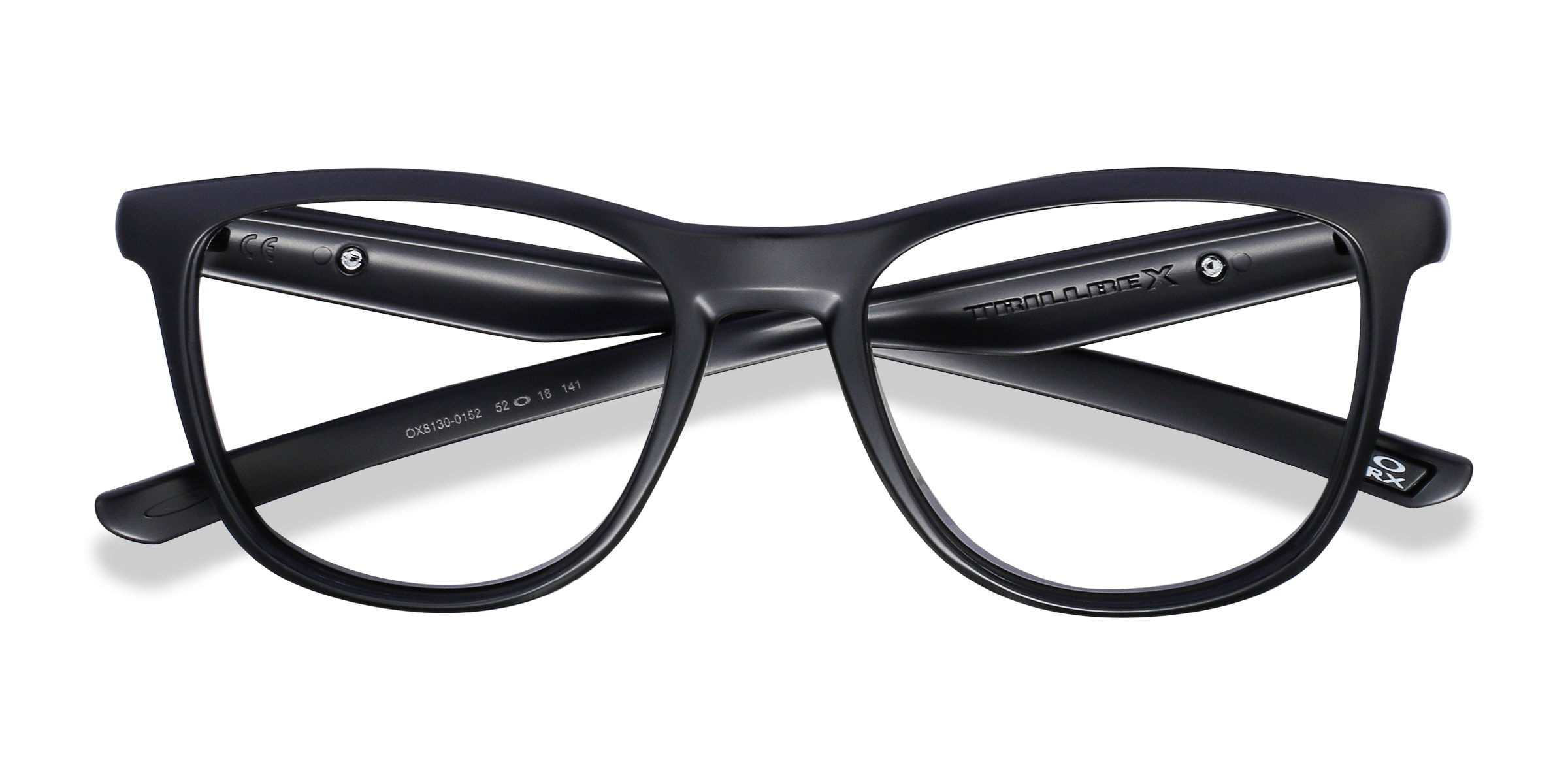 Oakley matte black store eyeglasses