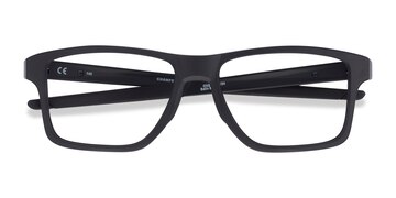 Satin Black Oakley Chamfer Squared -  Plastique Lunettes de vue