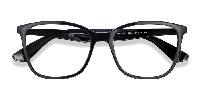 Black Ray-Ban RB7066 -  Lightweight Plastic Eyeglasses