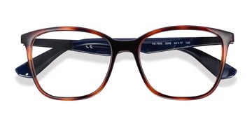 Tortoise Blue Ray-Ban RB7066 -  Légèreté Plastique Lunettes de vue
