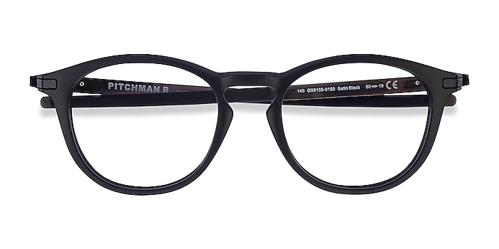 Satin Black Oakley Pitchman R -  Plastic Eyeglasses
